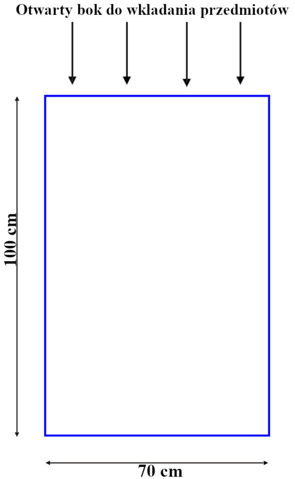 Worki foliowe 70x100 cm