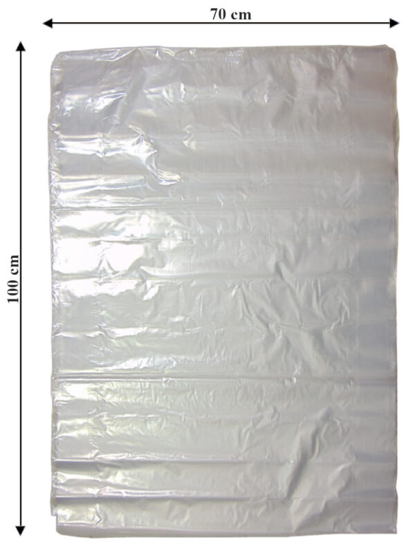 Przezroczyste worki 70x100 cm
