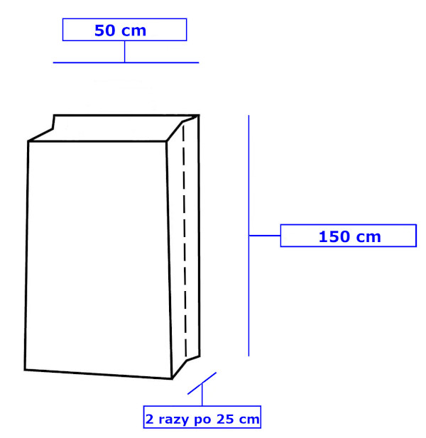 Duże worki na odpady gruz